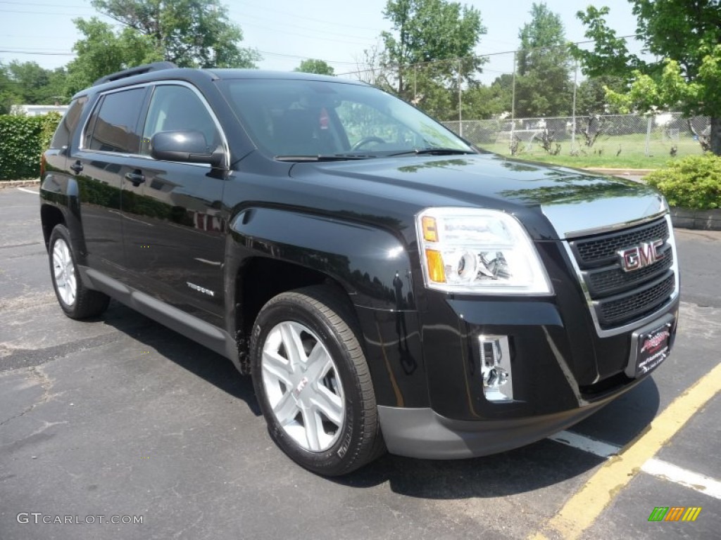 2010 Terrain SLT - Onyx Black / Jet Black photo #1