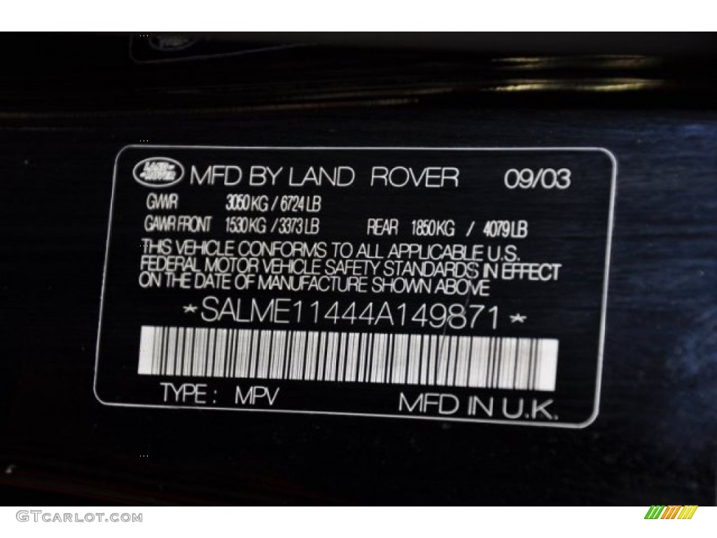 2004 Range Rover HSE - Java Black / Sand/Jet Black photo #10