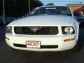 2005 Performance White Ford Mustang V6 Deluxe Coupe  photo #6