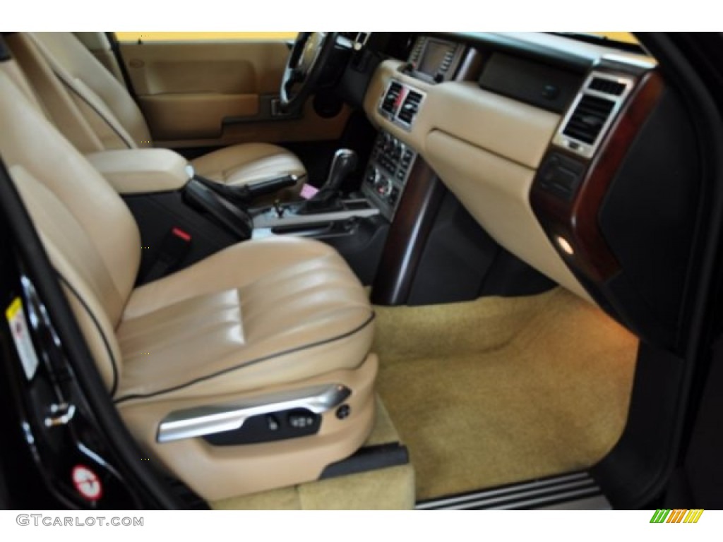 2004 Range Rover HSE - Java Black / Sand/Jet Black photo #17
