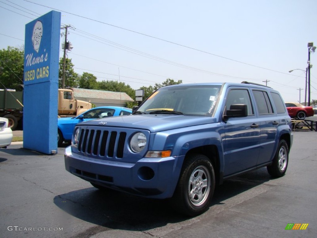 2007 Patriot Sport - Marine Blue Pearl / Pastel Slate Gray photo #4