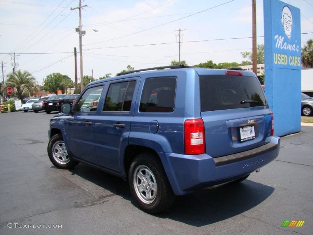 2007 Patriot Sport - Marine Blue Pearl / Pastel Slate Gray photo #30