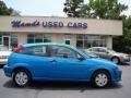 Aqua Blue Metallic 2007 Ford Focus ZX3 SE Coupe