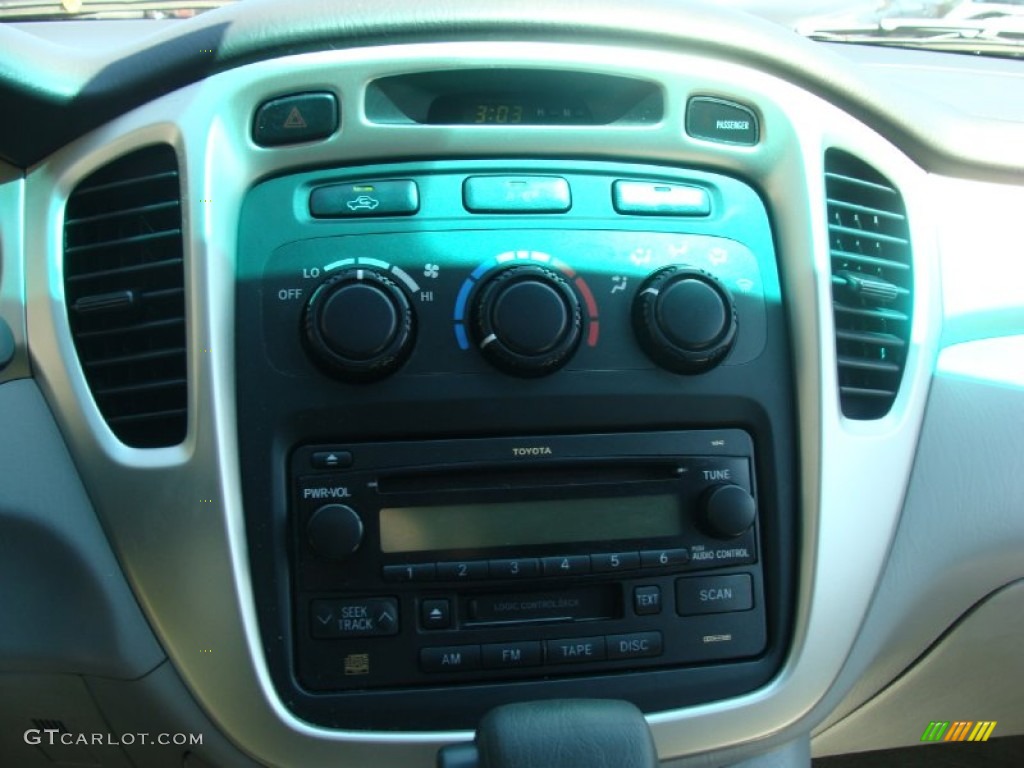 2004 Highlander V6 4WD - Super White / Charcoal photo #23