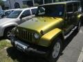 2008 Rescue Green Metallic Jeep Wrangler Unlimited Sahara 4x4  photo #1