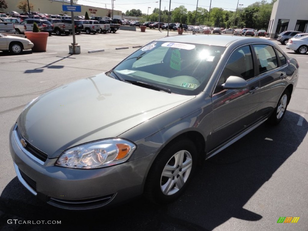 Dark Silver Metallic 2009 Chevrolet Impala LS Exterior Photo #50125680