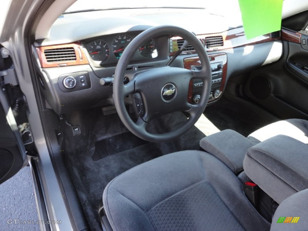 Ebony Interior 2009 Chevrolet Impala LS Photo #50125806
