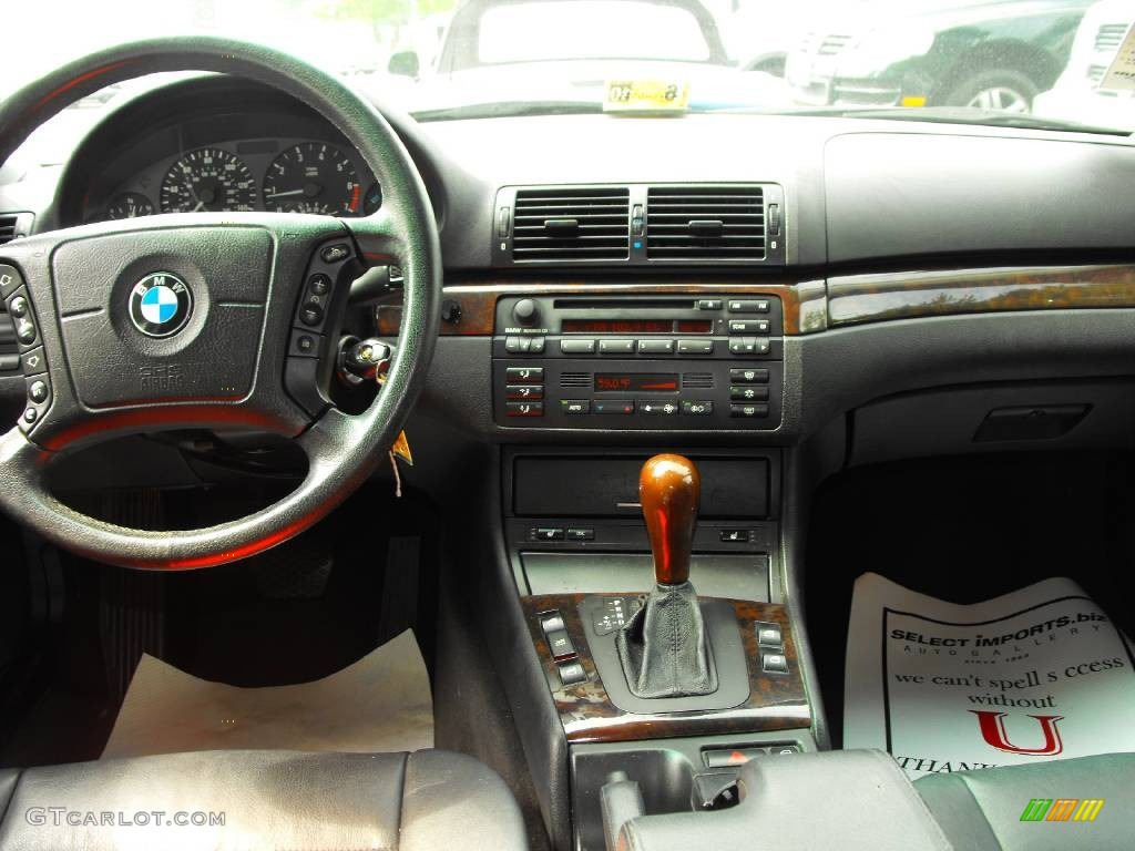 2000 BMW 3 Series 328i Sedan Black Dashboard Photo #50125809