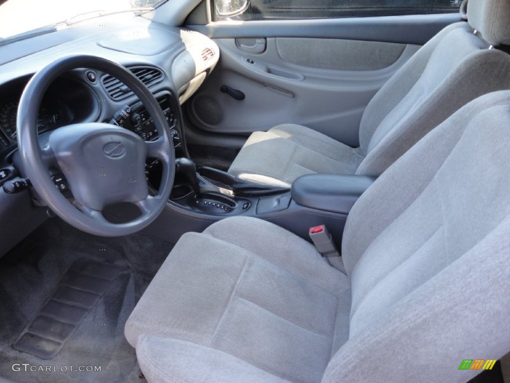 Pewter Interior 2001 Oldsmobile Alero GX Coupe Photo #50126286