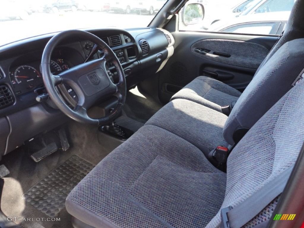 Agate Interior 2000 Dodge Ram 1500 Sport Extended Cab 4x4