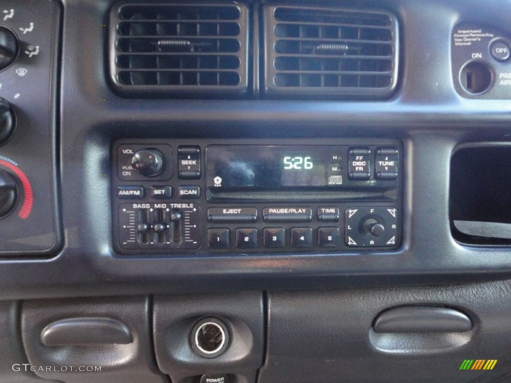 2000 Ram 1500 Sport Extended Cab 4x4 - Flame Red / Agate photo #11