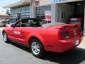 2006 Torch Red Ford Mustang V6 Premium Convertible  photo #2