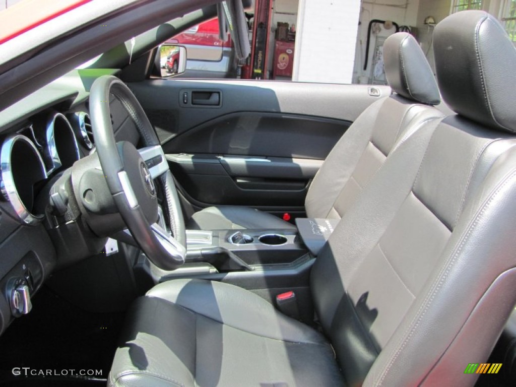 2006 Mustang V6 Premium Convertible - Torch Red / Dark Charcoal photo #11