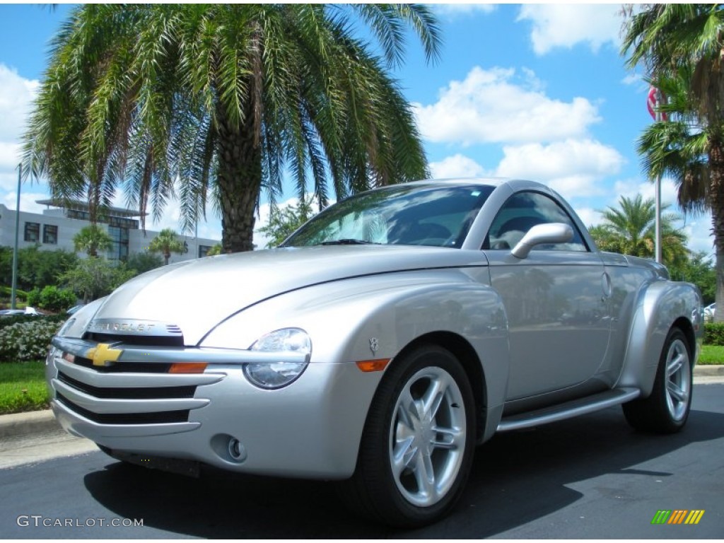 Ricochet Silver Metallic 2005 Chevrolet SSR Standard SSR Model Exterior Photo #50127930