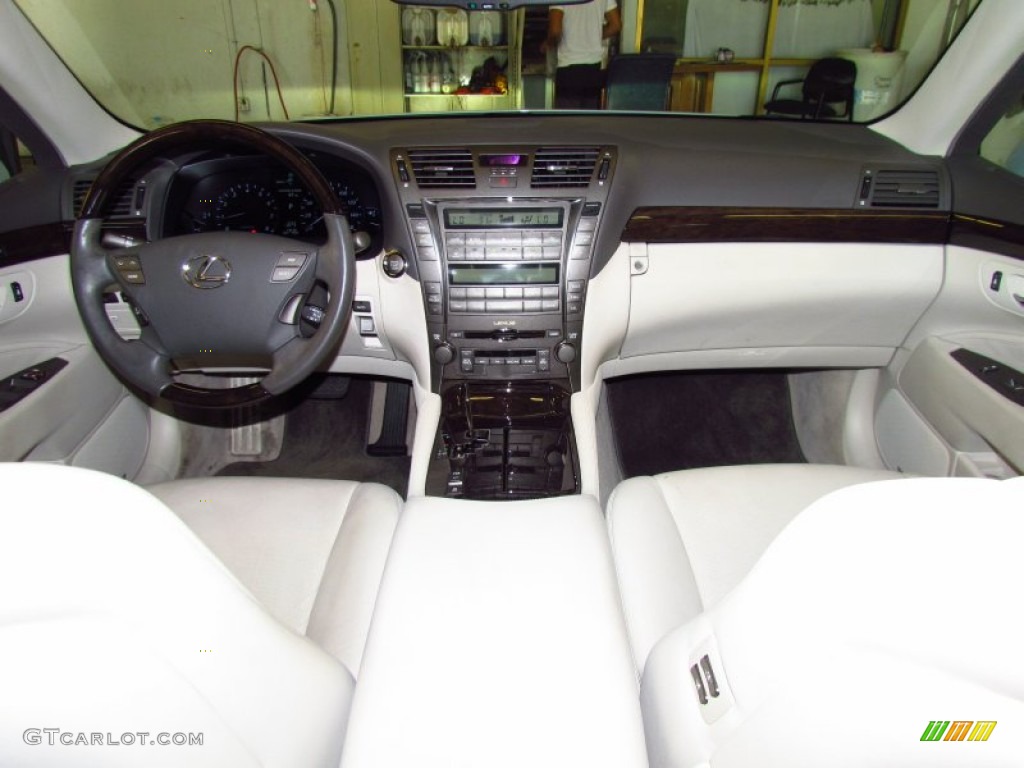 2008 Lexus LS 460 Alabaster Dashboard Photo #50128014