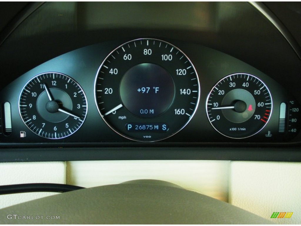 2008 Mercedes-Benz CLK 550 Coupe Gauges Photo #50128620