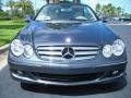 2008 Steel Grey Metallic Mercedes-Benz CLK 350 Cabriolet  photo #3