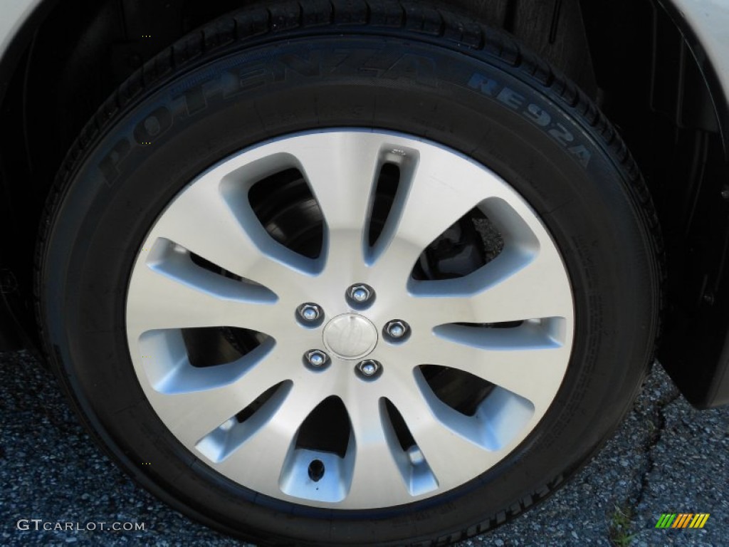 2009 Outback 2.5i Limited Wagon - Quartz Silver Metallic / Off Black photo #11