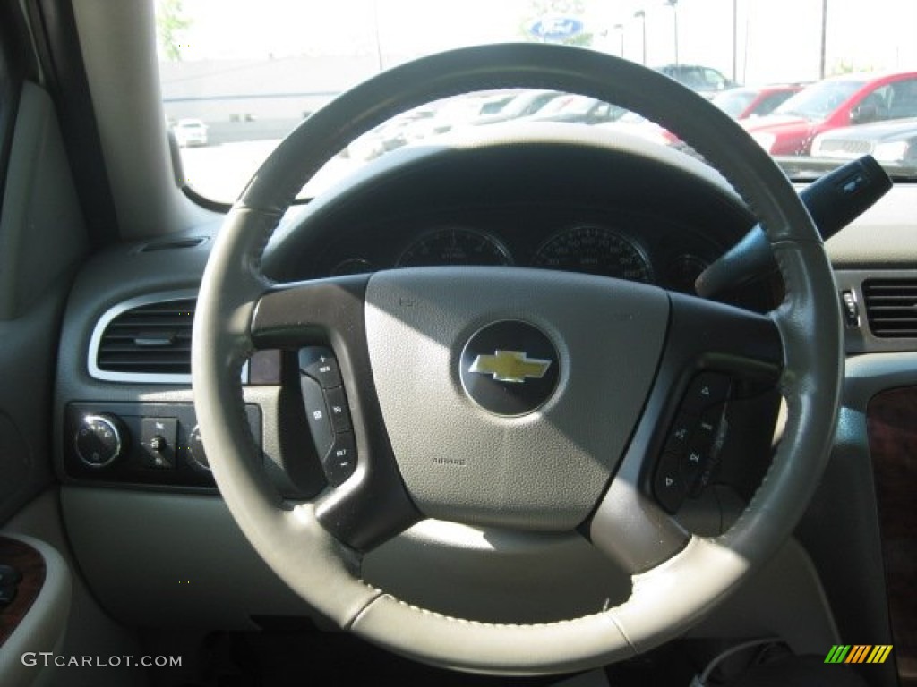2007 Chevrolet Avalanche LT 4WD Dark Titanium/Light Titanium Steering Wheel Photo #50129757