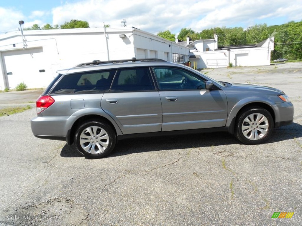 2009 Outback 2.5i Limited Wagon - Quartz Silver Metallic / Off Black photo #19