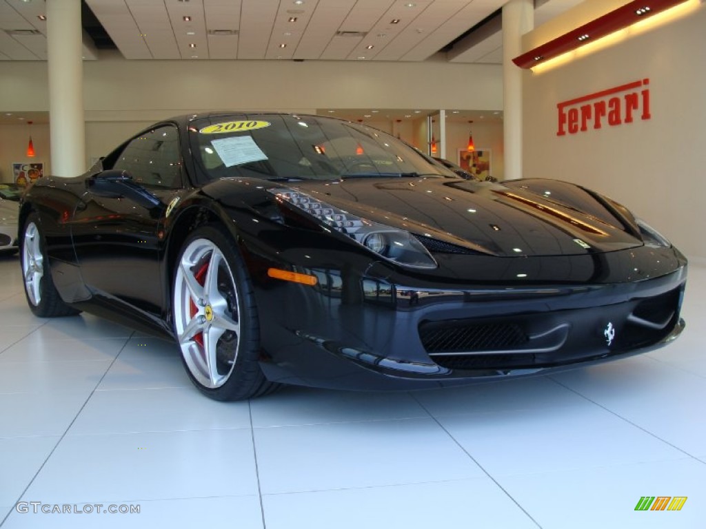 Black 2010 Ferrari 458 Italia Exterior Photo #50130285