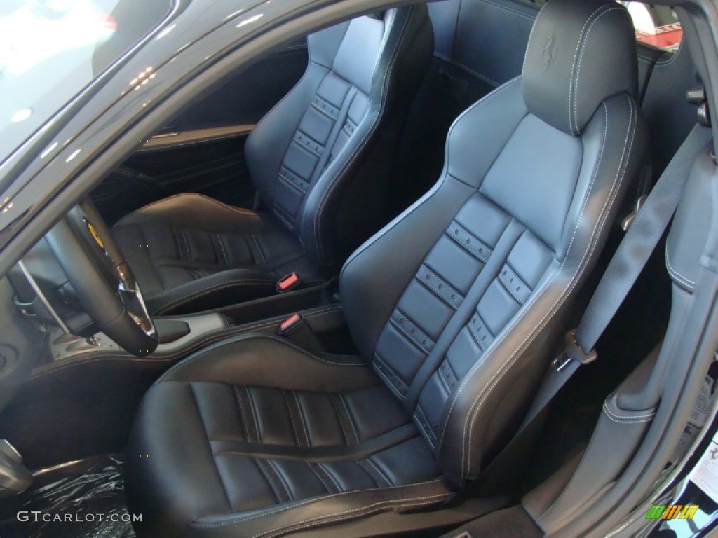 Black Interior 2010 Ferrari 458 Italia Photo #50130450