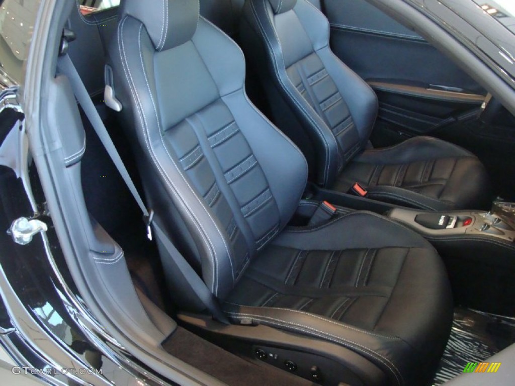 Black Interior 2010 Ferrari 458 Italia Photo #50130507