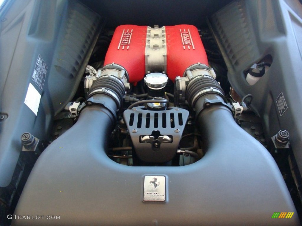 2010 Ferrari 458 Italia 4.5 Liter GDI DOHC 32-Valve VVT V8 Engine Photo #50130630