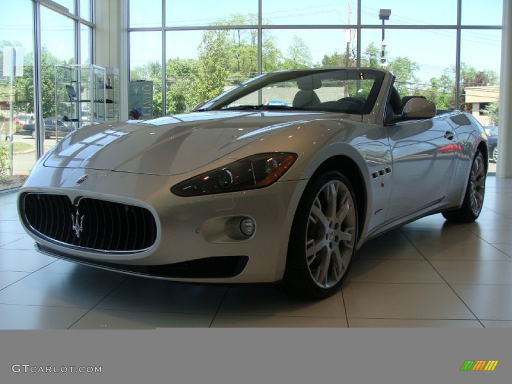 Grigio Touring (Silver) 2011 Maserati GranTurismo Convertible GranCabrio Exterior Photo #50130675