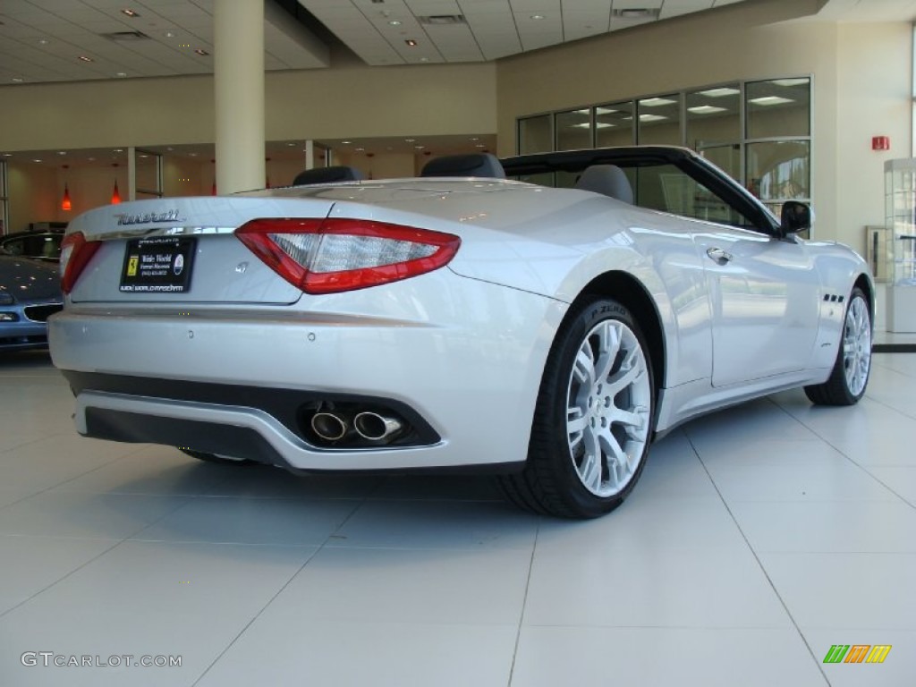 Grigio Touring (Silver) 2011 Maserati GranTurismo Convertible GranCabrio Exterior Photo #50130741