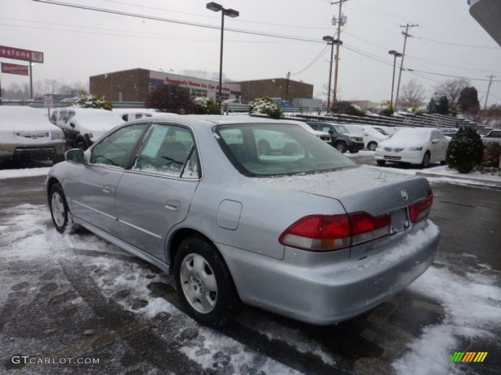 2002 Accord EX V6 Sedan - Satin Silver Metallic / Quartz Gray photo #2