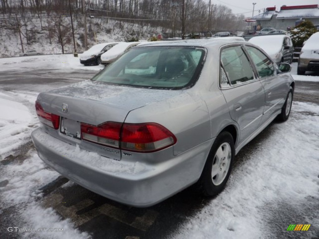 2002 Accord EX V6 Sedan - Satin Silver Metallic / Quartz Gray photo #4