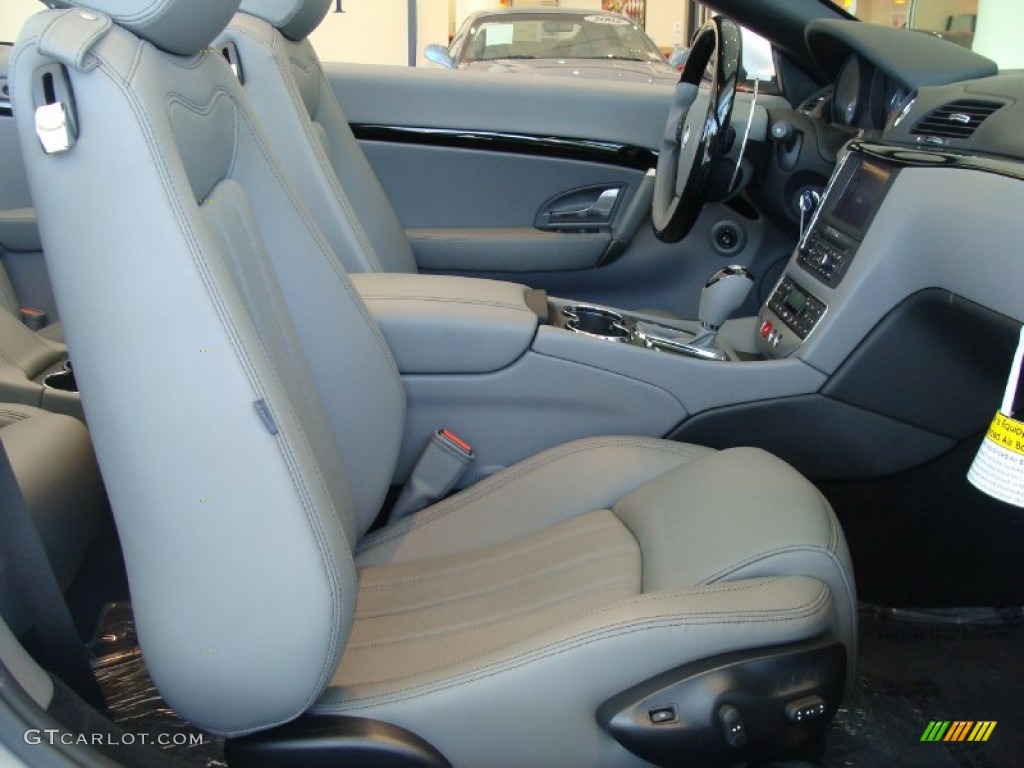 Grigio Medio Interior 2011 Maserati GranTurismo Convertible GranCabrio Photo #50130981