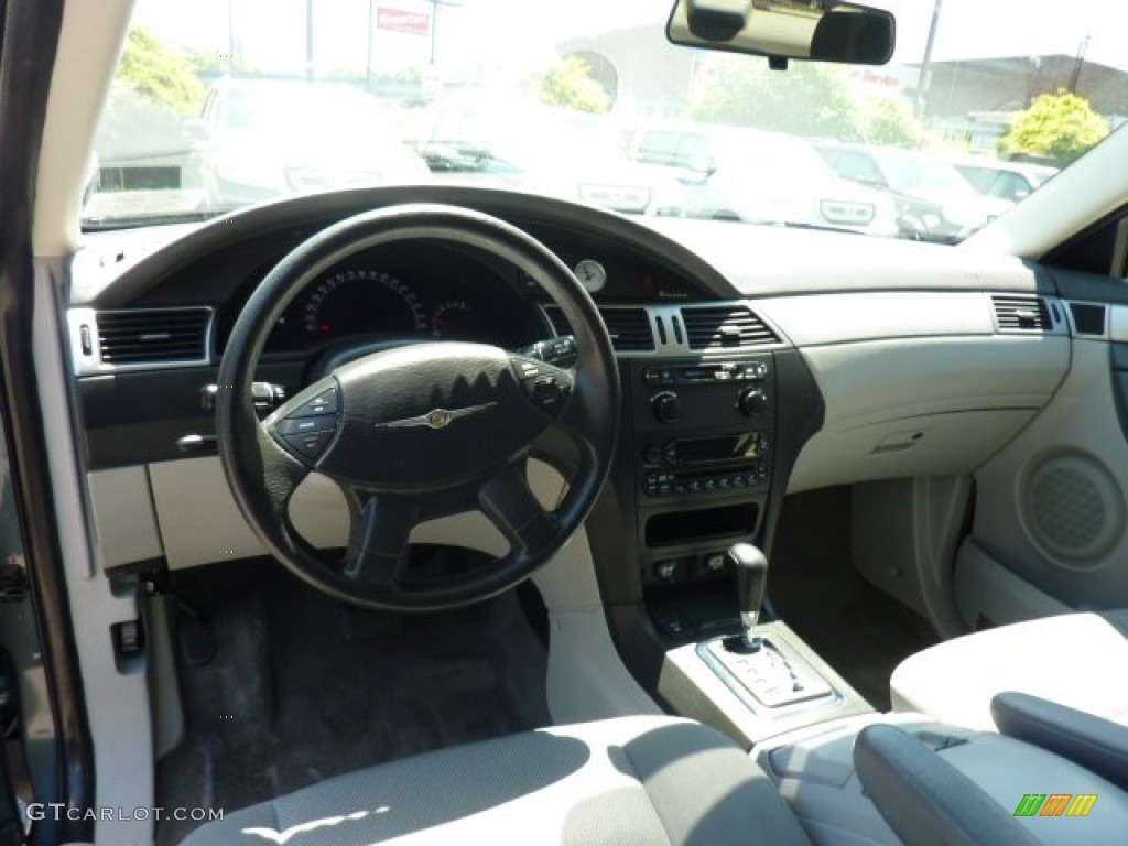 2007 Chrysler Pacifica AWD Pastel Slate Gray Dashboard Photo #50131410