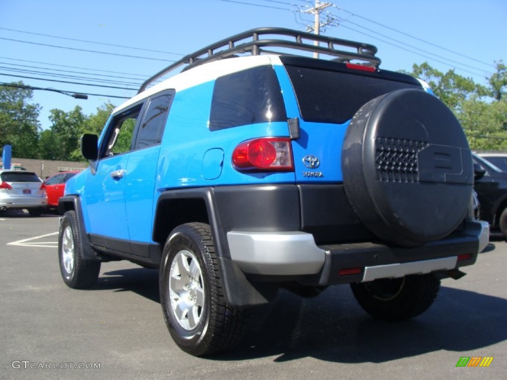 2008 FJ Cruiser 4WD - Voodoo Blue / Dark Charcoal photo #6