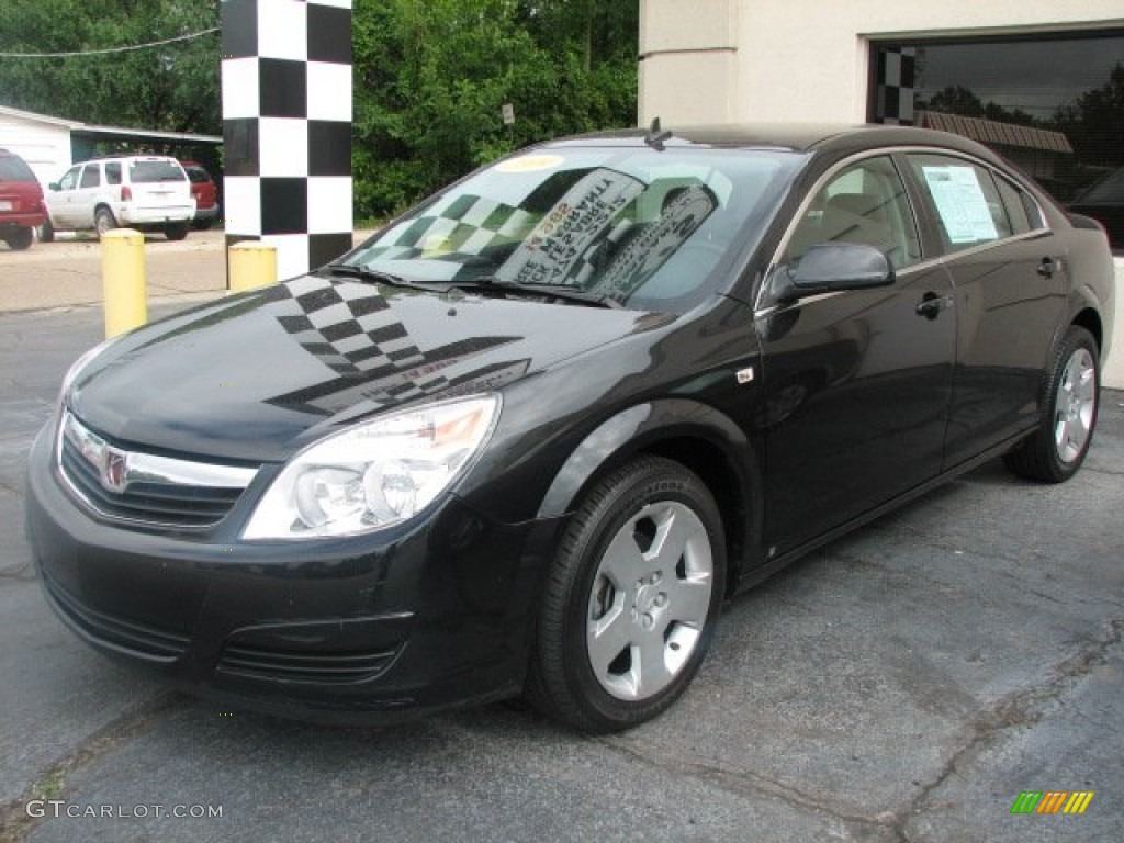2009 Aura XE - Carbon Flash Metallic / Gray photo #1