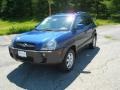 2005 Nautical Blue Hyundai Tucson GLS V6  photo #16