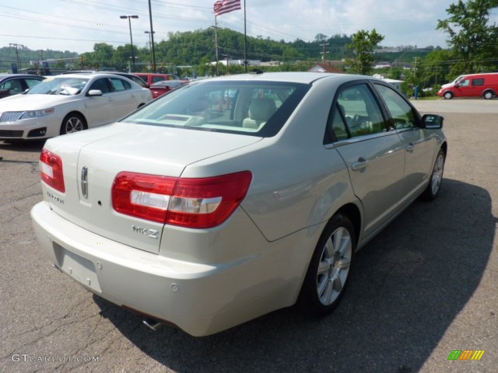 2008 MKZ Sedan - Light Sage Metallic / Sand photo #4