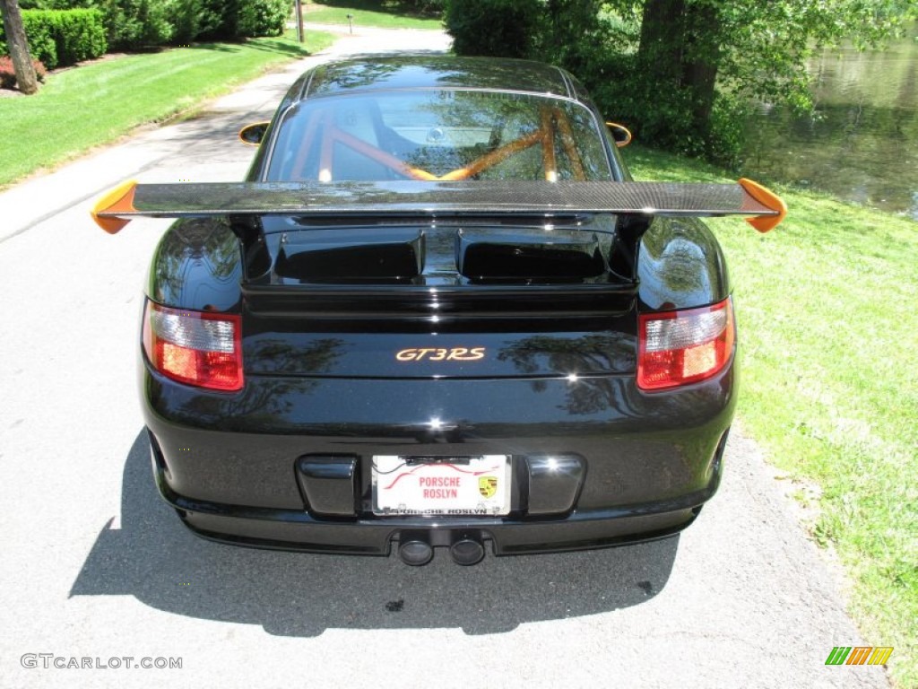 2007 911 GT3 RS - Black/Orange / Black w/Alcantara photo #5