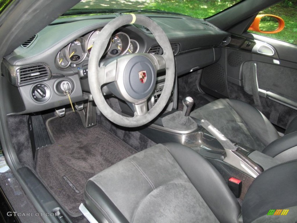 2007 911 GT3 RS - Black/Orange / Black w/Alcantara photo #10