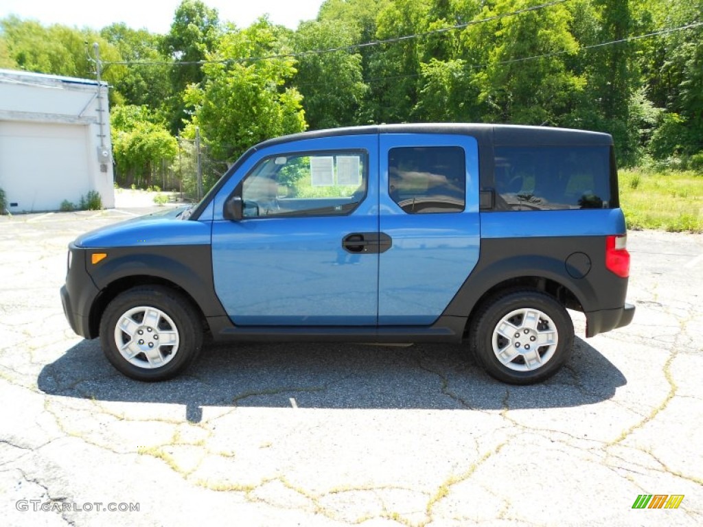 Atomic Blue Metallic 2007 Honda Element LX AWD Exterior Photo #50134086