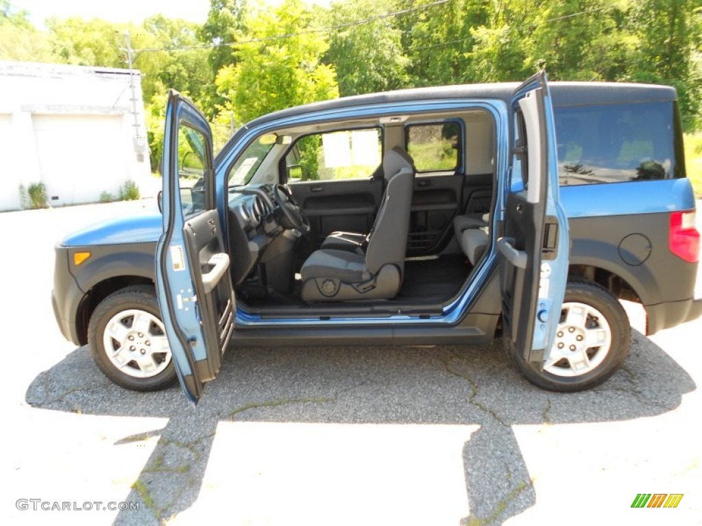 Black/Titanium Interior 2007 Honda Element LX AWD Photo #50134167