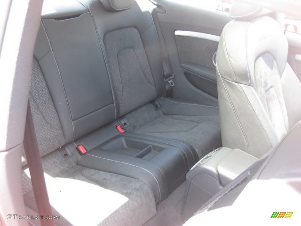 Black Interior 2009 Audi A5 3.2 quattro Coupe Photo #50134680