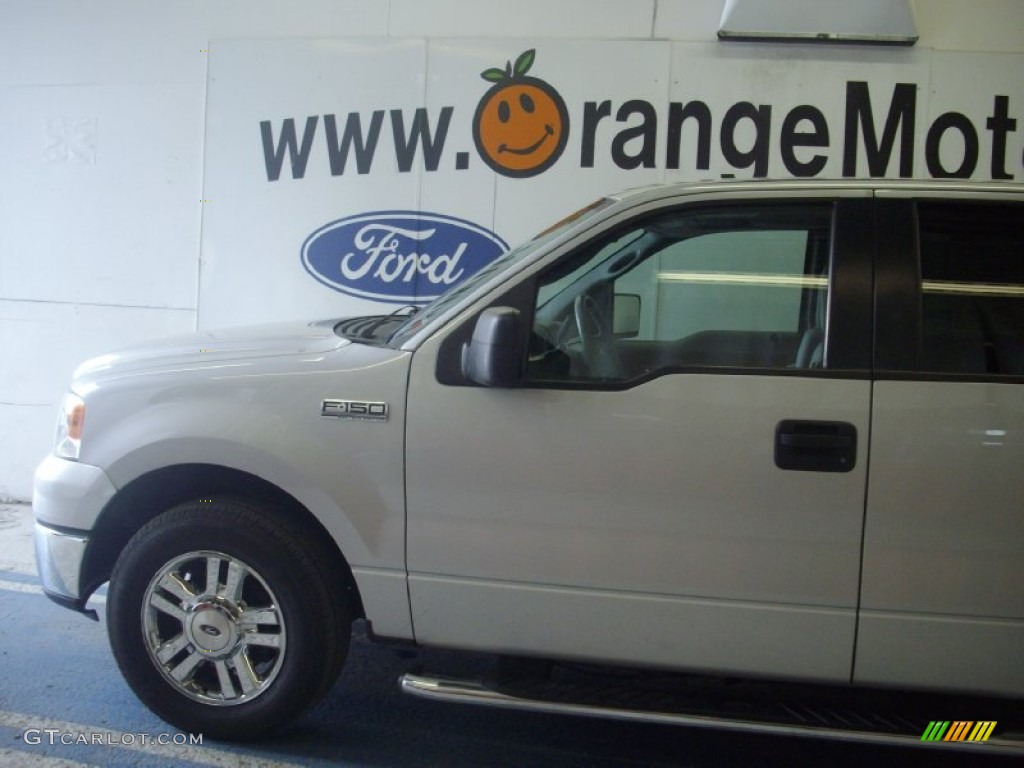 2006 F150 XLT SuperCab - Silver Metallic / Medium Flint photo #3