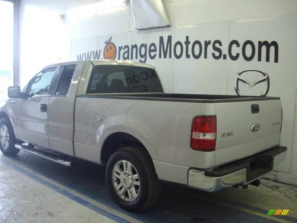 2006 F150 XLT SuperCab - Silver Metallic / Medium Flint photo #4