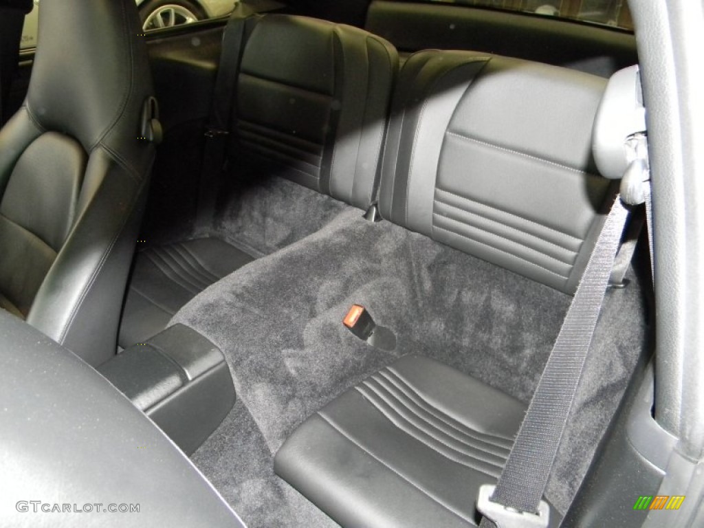 Black Interior 2000 Porsche 911 Carrera Coupe Photo #50135391