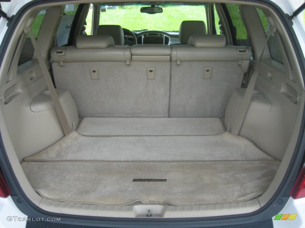 2004 Toyota Highlander Limited V6 Trunk Photos