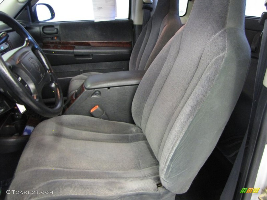 Dark Slate Gray Interior 2001 Dodge Dakota SLT Club Cab Photo #50136295