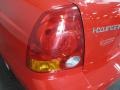 2003 Retro Red Hyundai Accent GL Sedan  photo #13