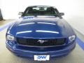 2007 Vista Blue Metallic Ford Mustang V6 Deluxe Coupe  photo #7